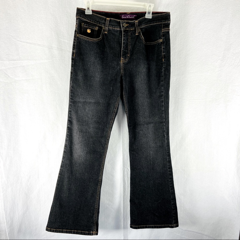 Gloria Vanderbilt Jeans Size 12 Petite Black